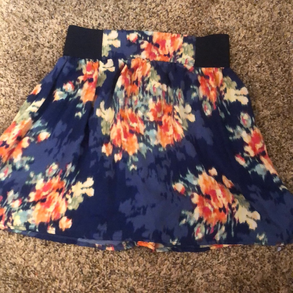 Cute floral skirt